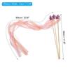 24 Pack with Bells Fairy Wands Lace Ribbon Pentagram Fairy Wand Cute Ribbon Wands  Wedding