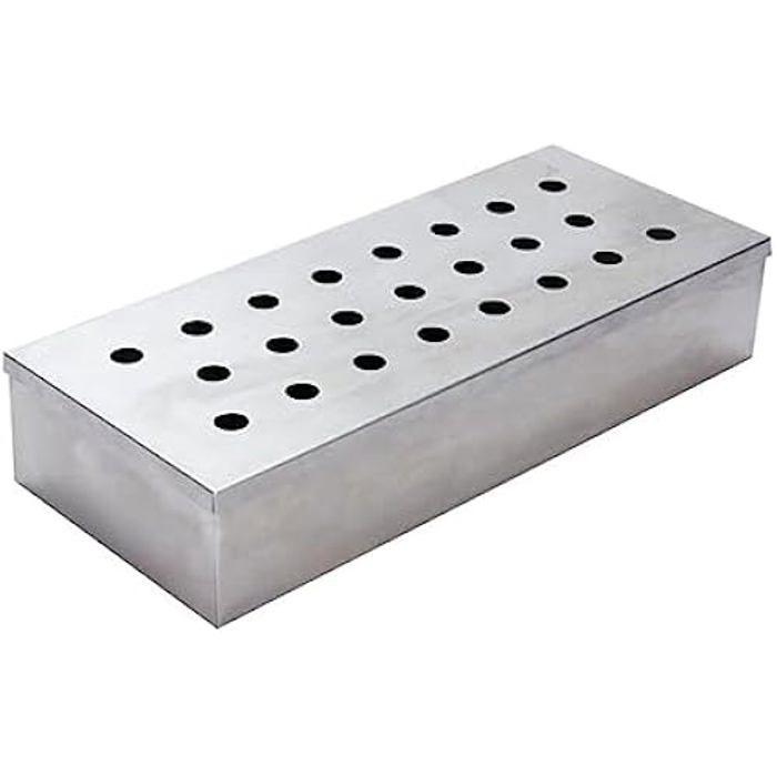 Fumeur - HERZOG - 45 X 24 X 10 Cm - Métal - Charbon - Cuisson Parfaite