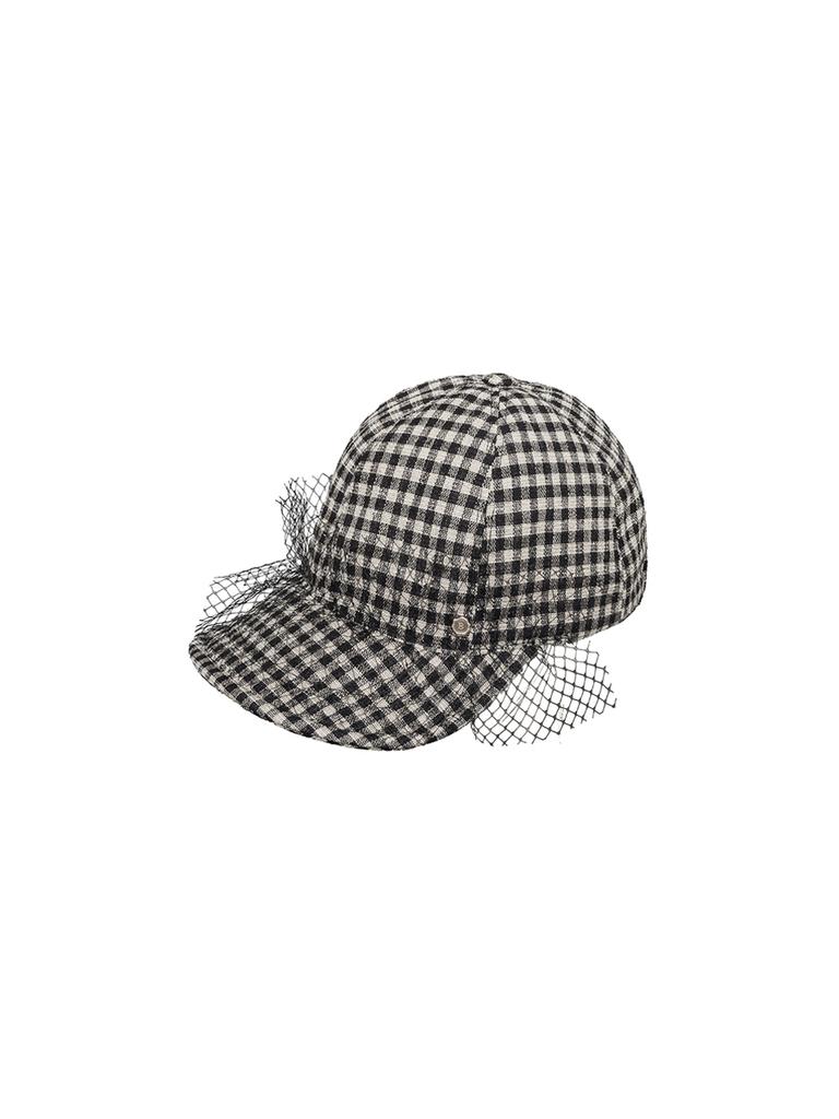 Beulaunhaes Lace Wire Cap - Check