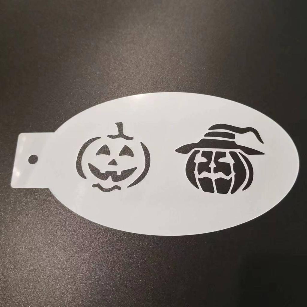 New Face Painting Stencils Templates Professional Body Art Dolphin Deer Butterfly Plastic Makeup Tools