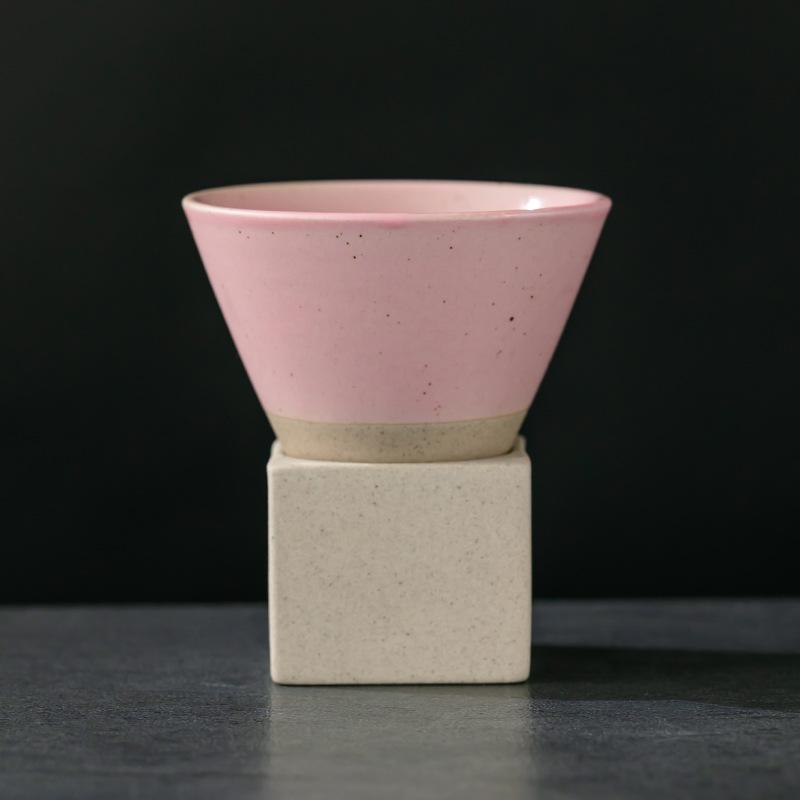 Retro Ceramic Coffee Mug Creative Pottery CoffeeTea Cup Japanese Latte Pull Flower Porcelain Home Art Decorative Cups