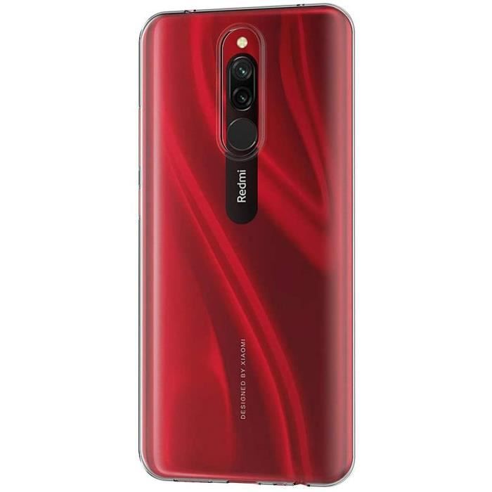 Coque - PHONILLICO - Xiaomi REDMI 8 - Silicone Gel TPU - Transparent - Ultra Mince