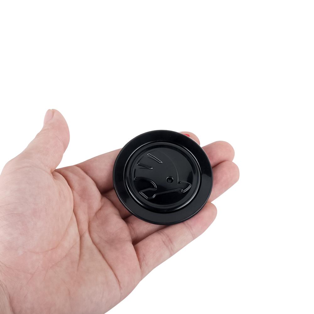 2026 Hot For SKODA Car Styling Steering Wheel Decoration Sticker Trim Rim Auto Refit Accessories for Skoda Rapid Fabia Superb Ka