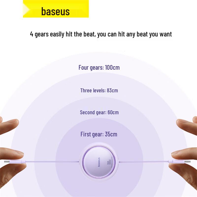 Baseus PD100W Retractable Type-C to Type-C Fast Charging Cable