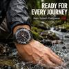LIGE Sports Men Watch Racing Chronograph Men's Watches Waterproof Luminous Date Watches for Man Silicone Tachymeter Wristwatches