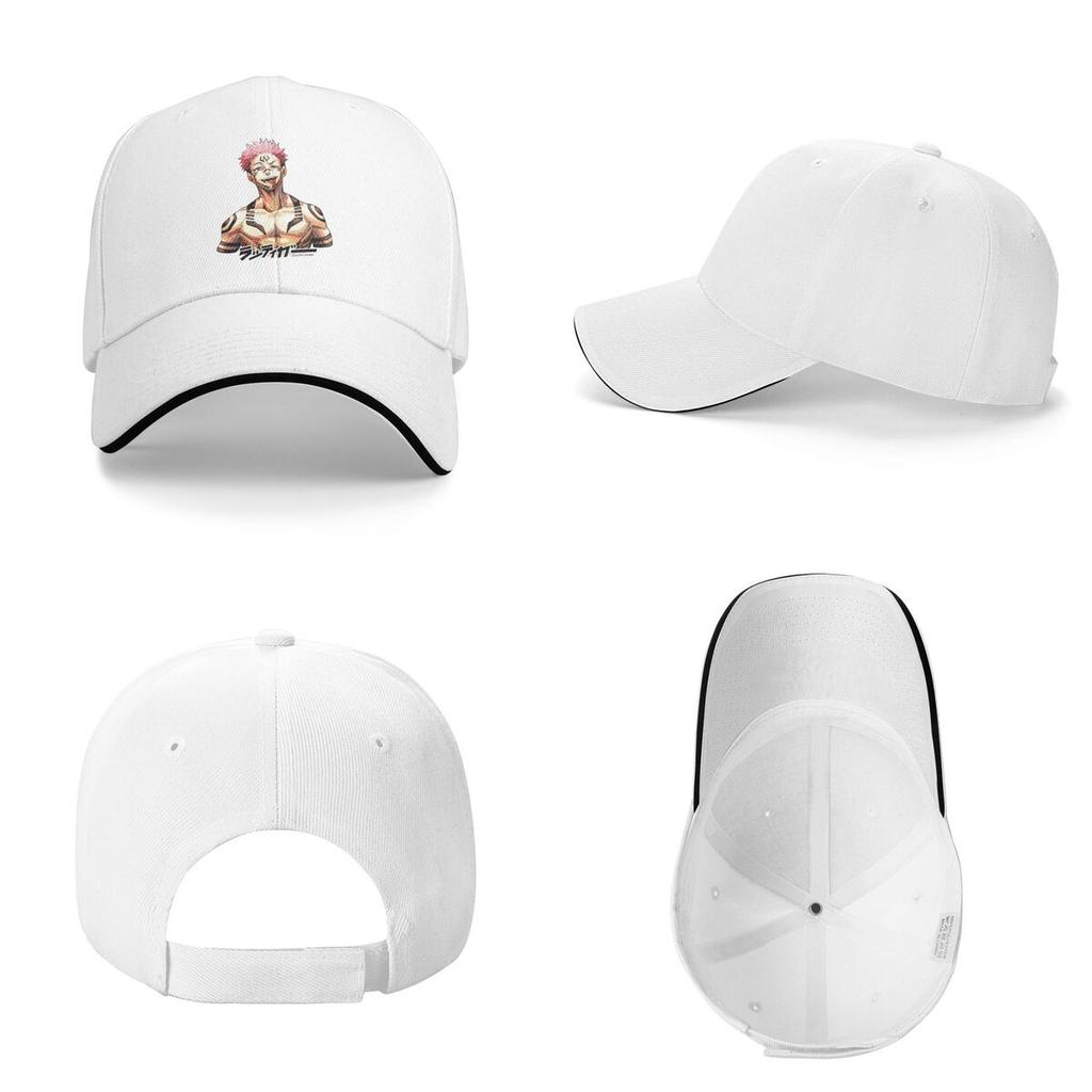 Unisex Baseballkepsar Jujutsu Kaisen Sukuna Anime Utomhus Streetwear Sommar Sport Baseballkepsar Hip Hop Keps Casquette Kepsar