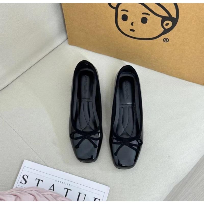 

Mary Jane red inner height increase 5cm single shoes women s spring new skirt shallow mouth ballet shoes 33