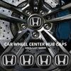 4 ks Autoznak Krytka středu kola Nálepka Znak na ráfek Kryt pro Honda HRV Civic FIT CRV Accord Jazz CRZ City CRX Odyssey Vezel