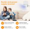 For Starlink Gen 3 Router Mount 2 In 1 Wall Holder Space Saving Mounting Bracket Kit Router Bracket for Router and Power Supply