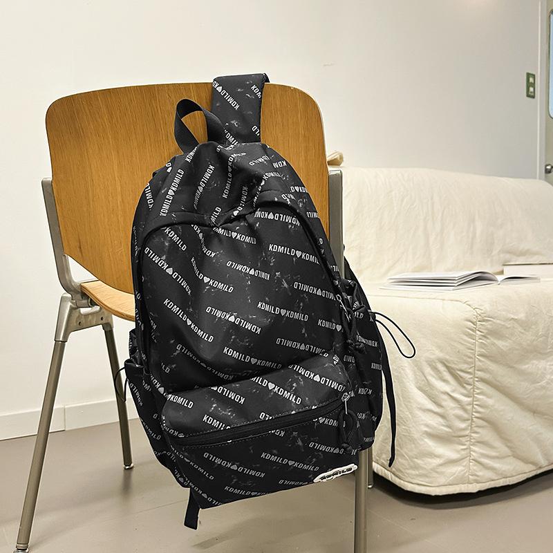 

Вместительный Простой Рюкзак для Учеников Старшей и Средней Школы Модный Дорожный Рюкзак в Японском Стиле .