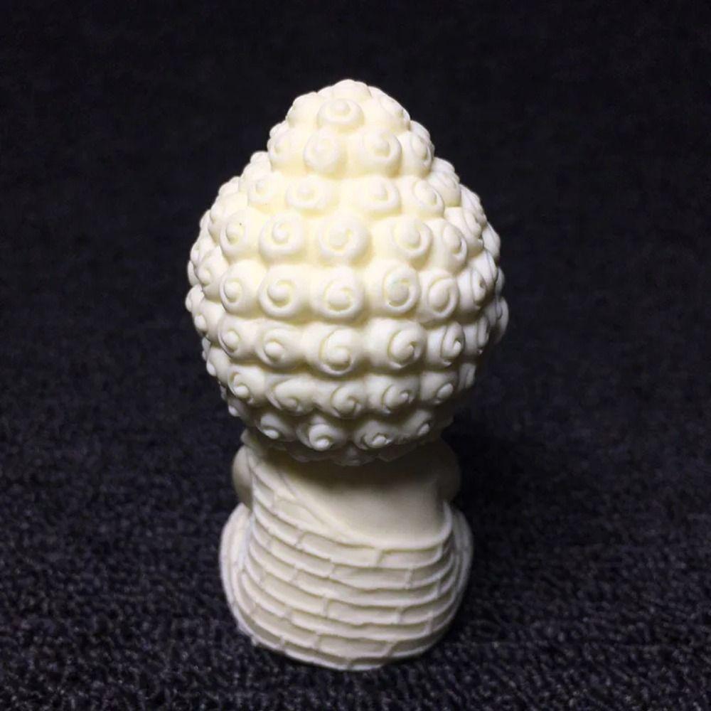 Chinese Style Lotus Tathagata Buddha Statue Cute Coconut Figurine Buddha Ornaments  Home Desktop