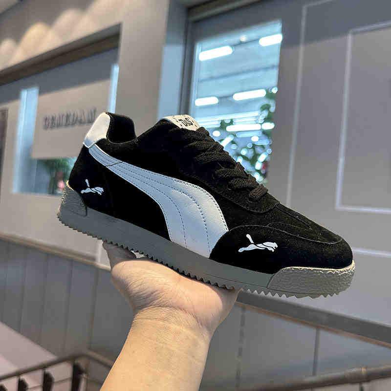 2025 Retro Herren Wildleder Niedrige Schnür-Freizeitschuhe