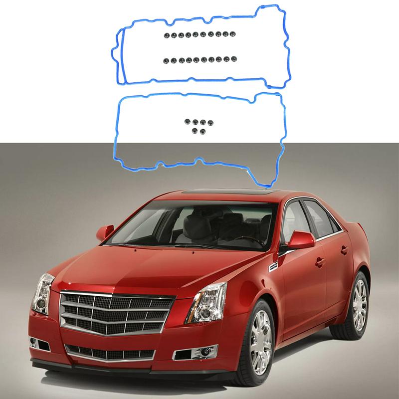 2pcs Valve Cover Gasket VS50726R for BUICK ENCLAVE LACROSSE RENDEZVOUS,for CADILLAC CTS SRX STS,for CHEVROLET EQUINOX MALIBU
