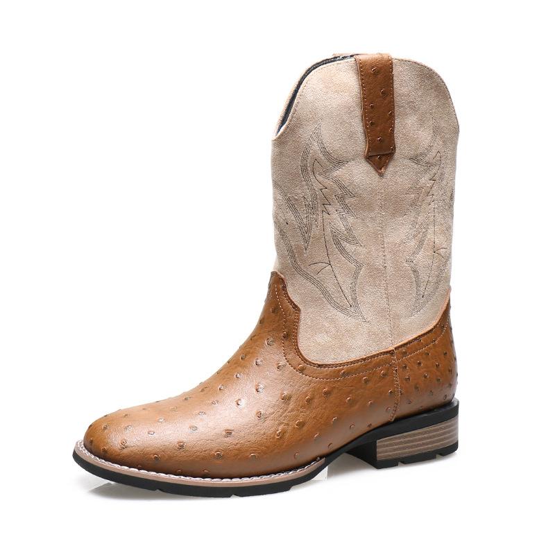 888 Cowboy Boots Western Cowboy Knight Boots Foreign Trade Large Size Knight Boots