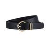 European & American Women's Round Buckle Fashion Waist Belt for Jeans - High-End, Versatile, Simple & Stylish Pin Buckle Pants Accessory