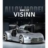 1/32 Mercedes Benz AMG Vision GT Supercar Alloy Diecast Car Model Sound and Light Classic Hobby Collectibles Gifts for Boyfriend