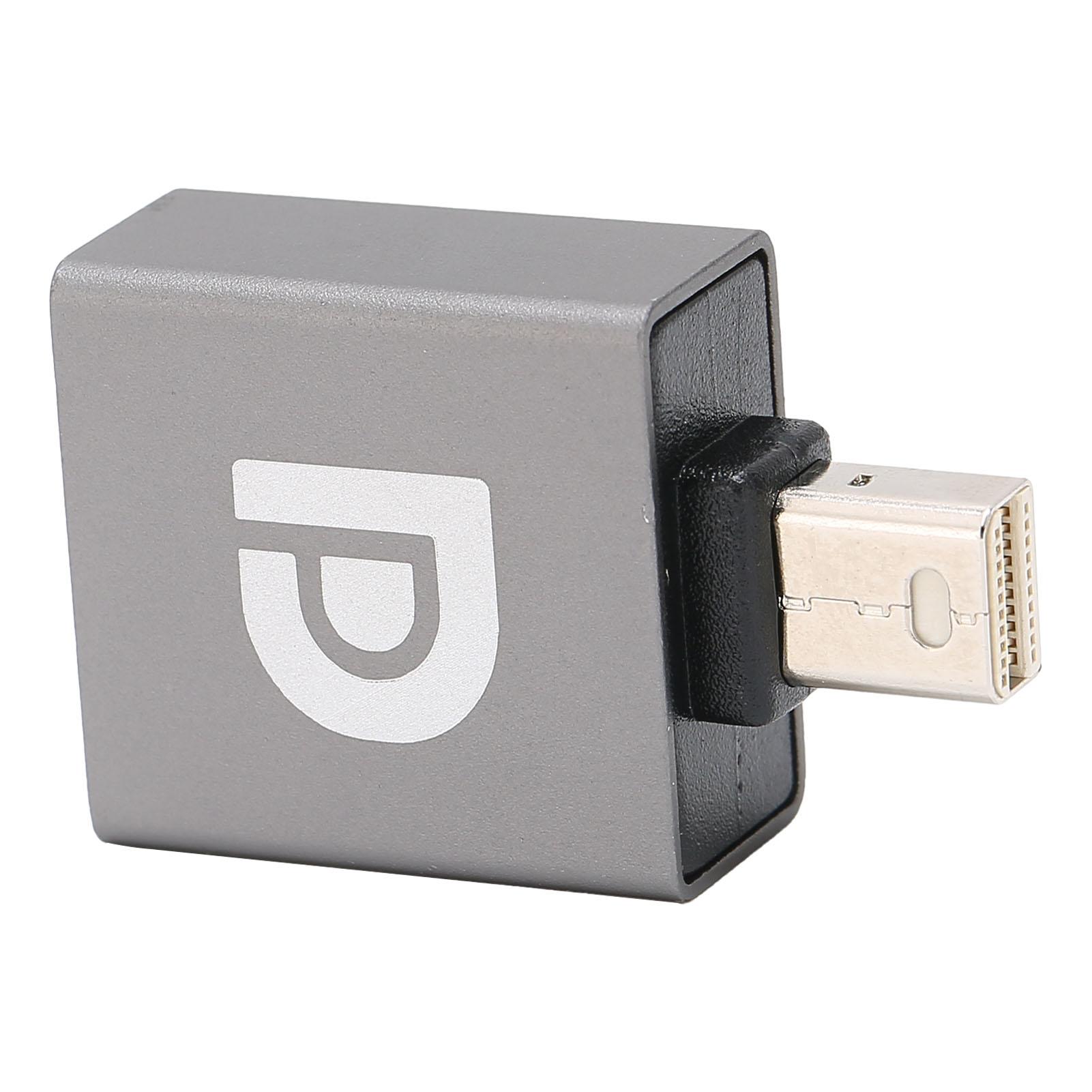 

Адаптер Mini DP Male to DP Female 8K 60 Гц 7680x4320 для ноутбука ПК ТВ игрового монитора