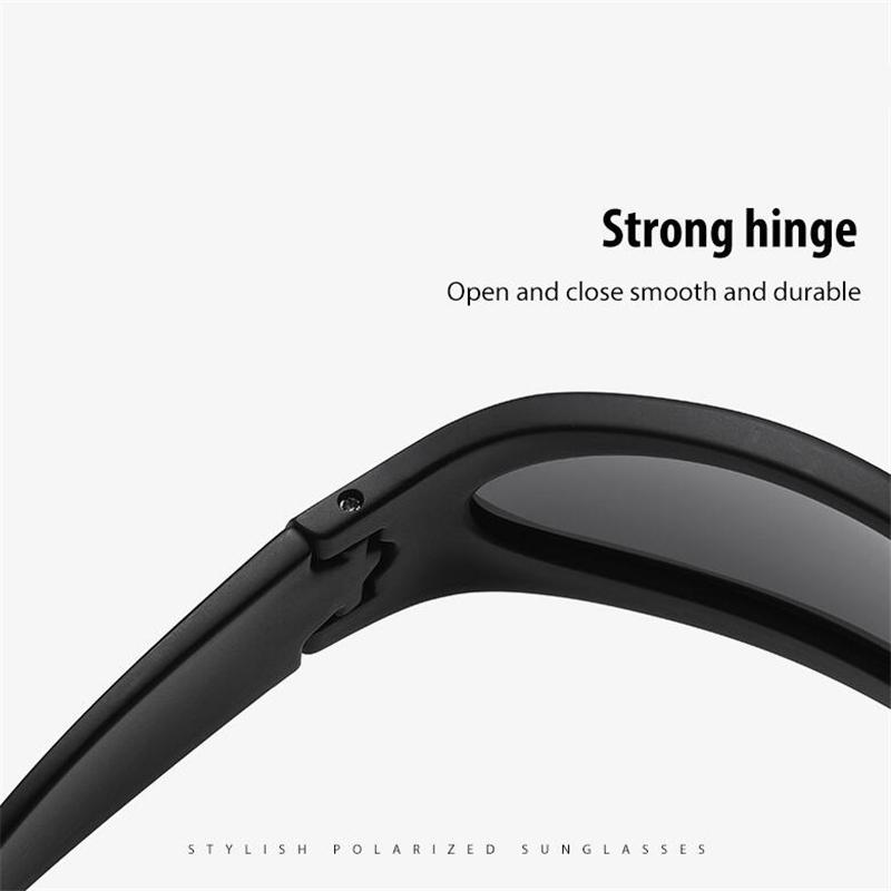 Gsbjxz Outdoors Sport Driving Myopia Sunglasses Men Small Frame Anti-Glare Prescription Sun Glasses 0 -0.5 -0.75 To -6