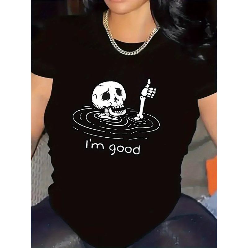 

Sleeve T-Shirt , Durable and Lightweight, Ideal for Casual Settings, Unique Graphic Tee Women, Stylish and Trendy Top 4XL чорний