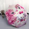 1pc Hello Kitty Unicorn umbrella automatic open/close, 8-Rib Durable Frame, Compact Folding Design, Ideal Birthday/Holiday Gift  1164A