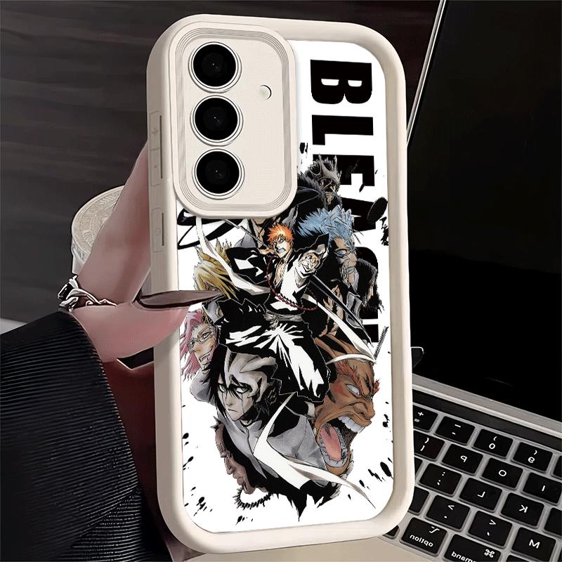 Phone Case for Samsung Galaxy A17 A16 A15 A14 A13 Anime Bleach Desgin A56 A36 A26 A55 A35 A25 A54 A34 A24 A53 A33 A23 A07 A06