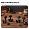 4 Pieces String-Roller Tuning Machine Metal Alloy Guitar Head Heavy Duty
