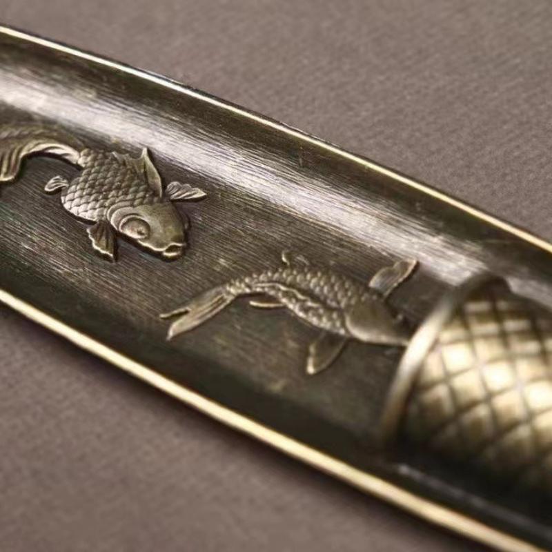 Zen Old Man Fishing Boat Incense Holder - Japanese Style Metal Incense Burner & Ash Catcher, Meditation Decor, Unique Ornaments
