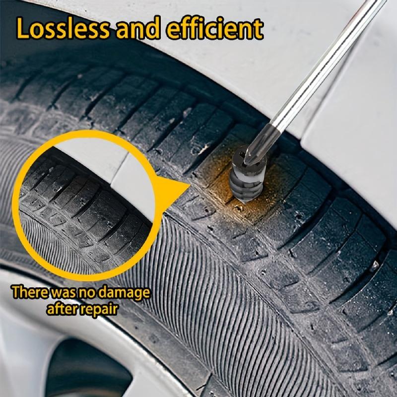 15PCS Boxed Tire Repair Rubber Nails (Mushroom Nails) – Durable & Easy-to-Install Tire Repair Plugs | Protective Tire Repair