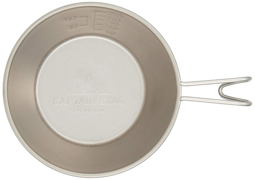 CAPTAIN STAG Titanium Sierra Stacking Cup 320ml M-9085