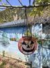 Outdoor Hanging Lights Pumpkin and Tennis Ball Shape for Garden Yard Decoration