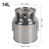 14L Charging Portable Household Electric Goat Cow Milking Machine Milker with Vacuum Pulse Pump  (for Cow  )