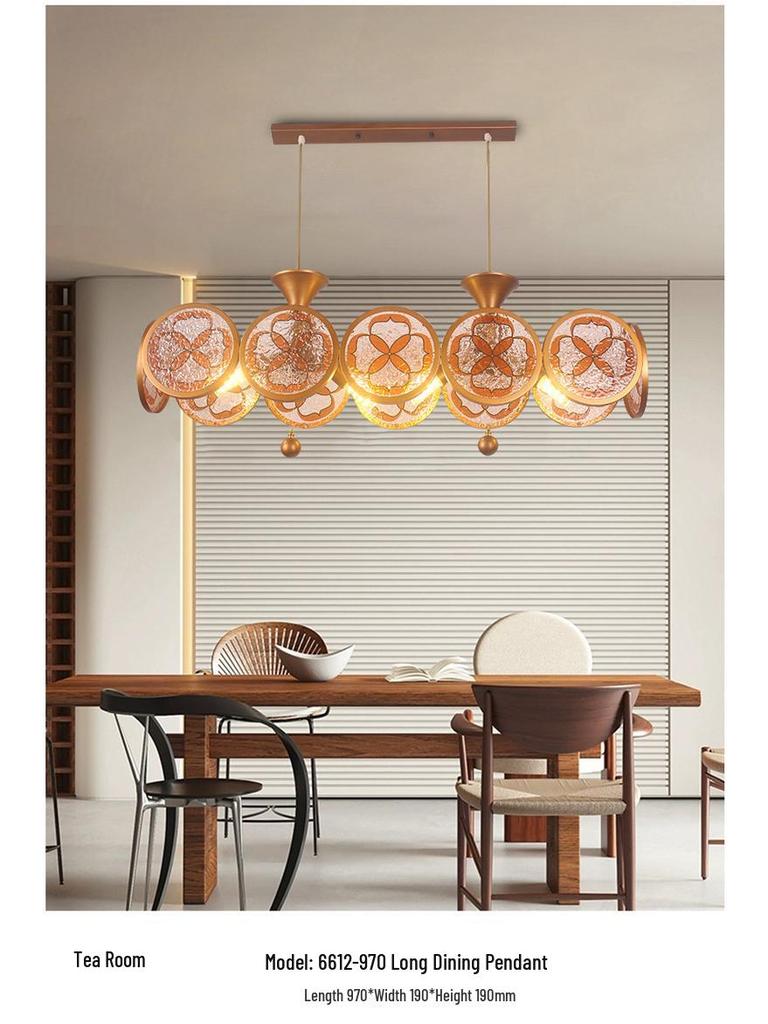 2025 French Retro Chinese Style Chandelier for Master Bedroom & American Study