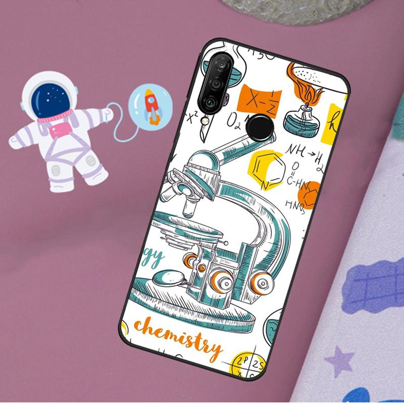 Vintage Chemistry Laboratory For Huawei Nova 5T 9 10 SE 7i 8i 11i 12i Y60 Y61 Y70 Y72 Y73 Y90 Y91 P20 P40 P30 Lite Case