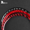 Real Soft Carbon Fiber Speedometer Frame Sticker for Mercedes Benz Smart 451 Fortwo 2008 2009 2010 2011 2012 2013 2014 2015