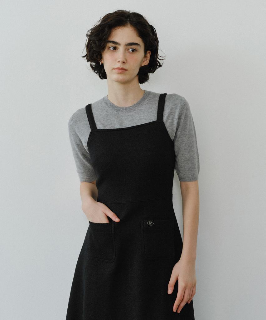 Yulago Tweed Sleeveless Dress