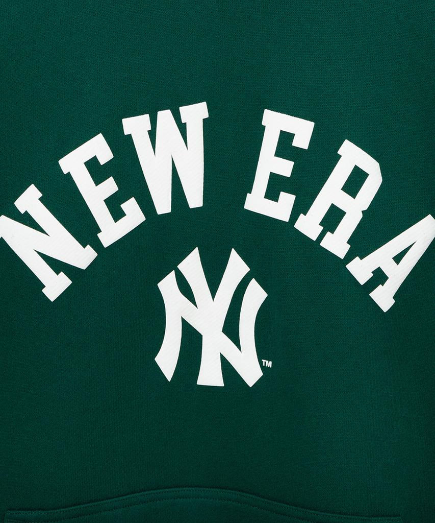 New Era Mlb New York Yankees Logo Hood Forest Green