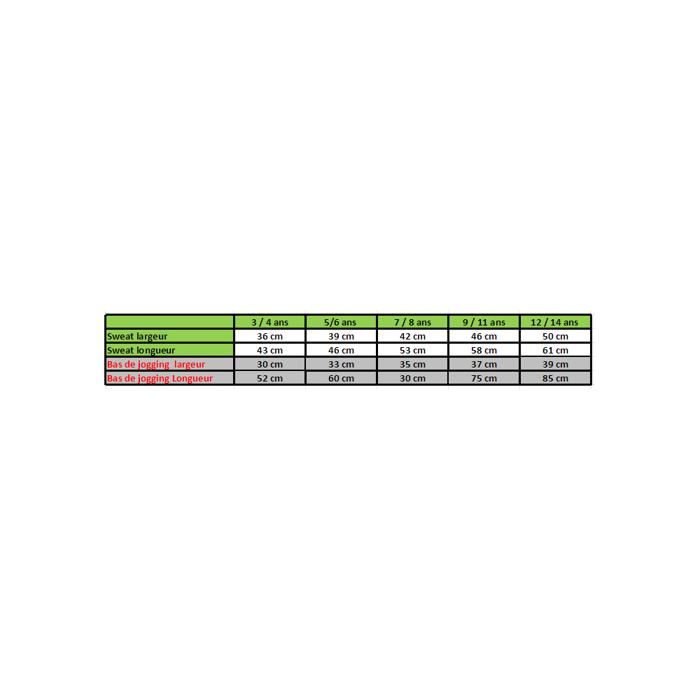 Jogging enfant Jul rouge - - Rouge