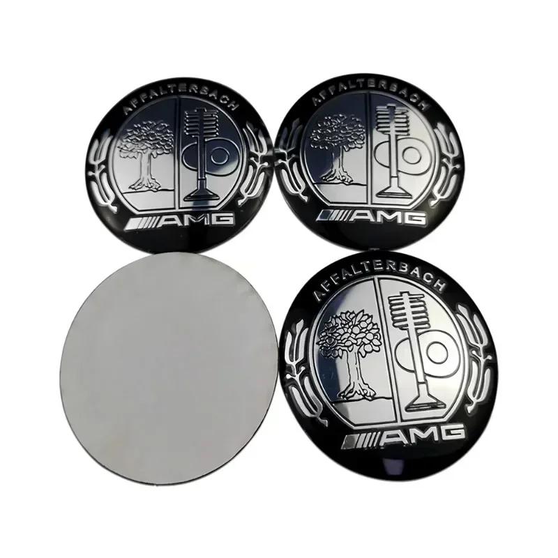 75mm for Mercedes Benz Car Wheel Hub Rim Center Sticker W203 W204 W205 W209 W210 W211 W212 W176 W166 W163 W221 Auto Decoration