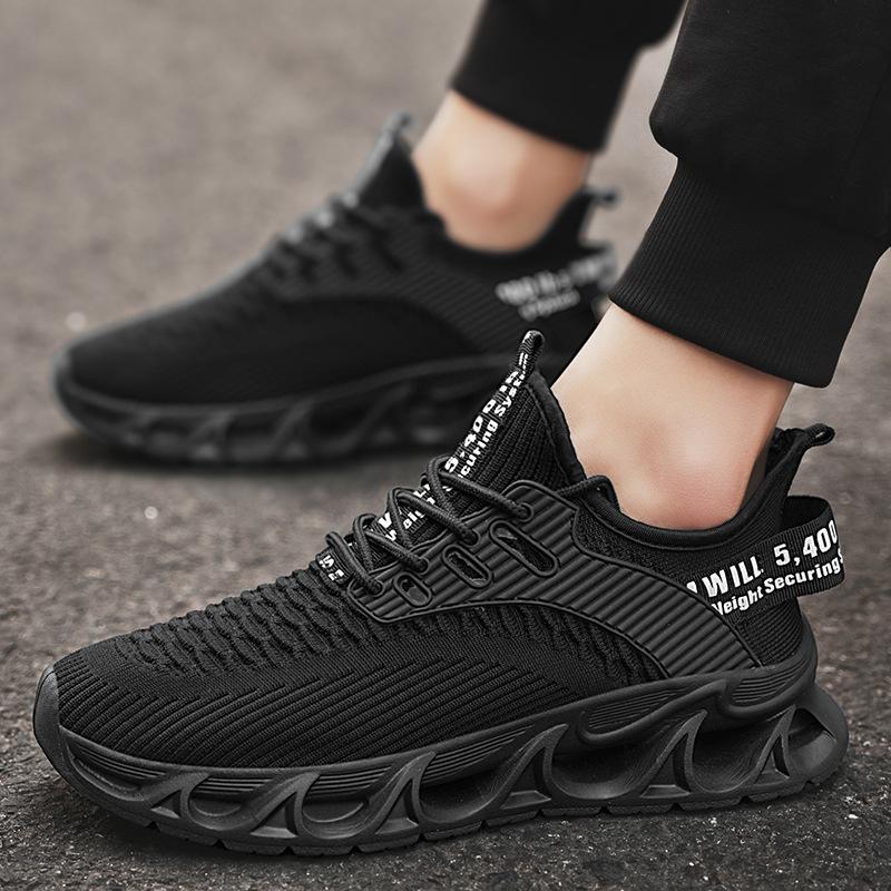 

Summer running shoes new couple casual fly-woven sports shoes trendy large size socks shoes men s one 2025 46