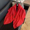 91Cm square scarf silk scarf women's new literary and fashion scarf accessories autumn and winter retro versatile shawl
