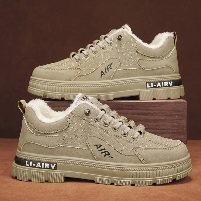Luxury Shoes Men Casual Sneakers Super Warm Plush Winter Boots for