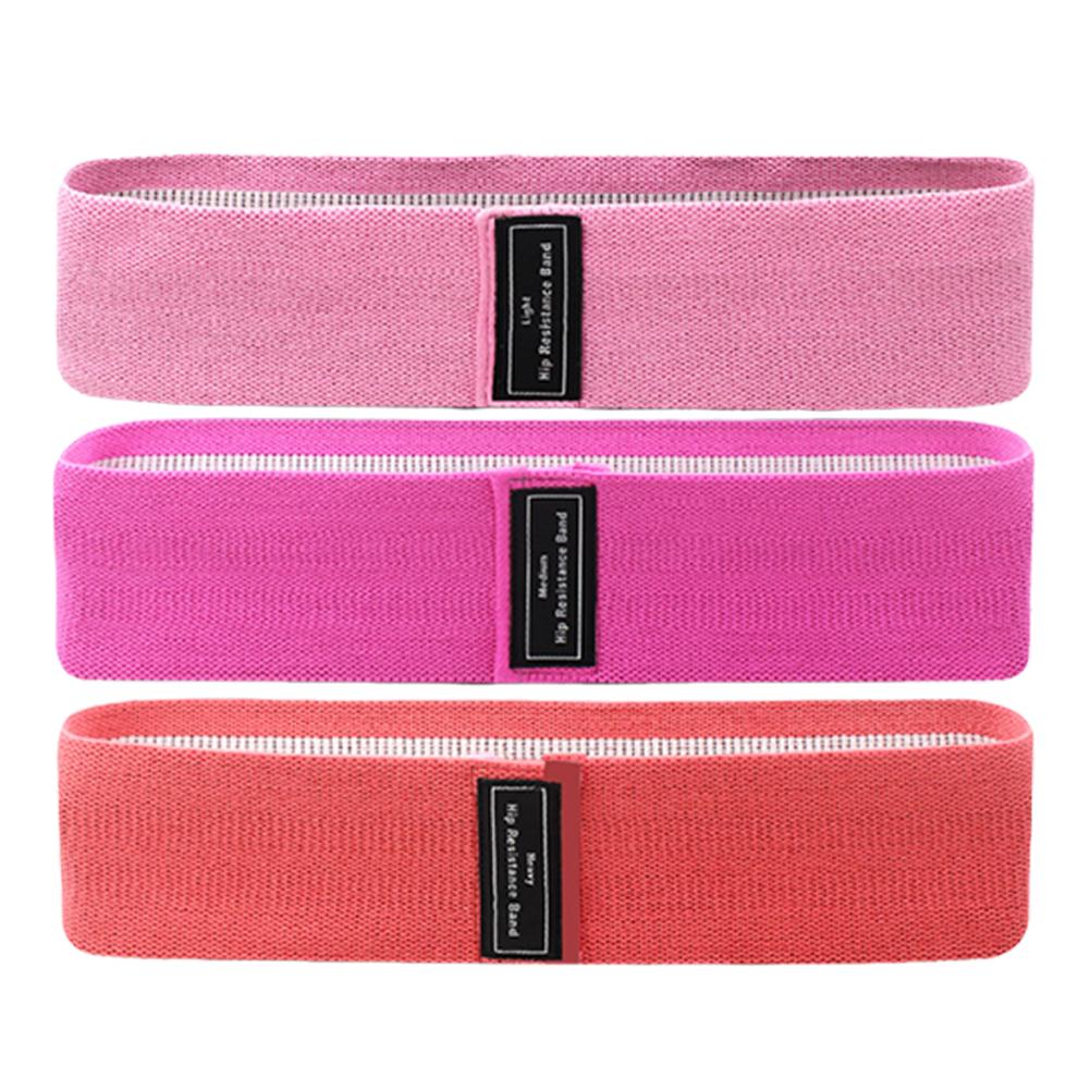 Booty Bands Non-Slip Fabric Resistance Bands Wear Resistance Elastic Exercise Bands High Pull Force Leg Bands for Yoga Fitness