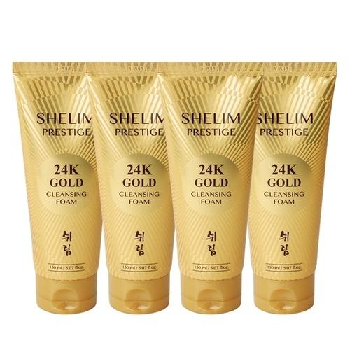 

[SHELIM](4ea) SHELIM 24K Gold Prestige Cleansing Foam 150ml_636262
