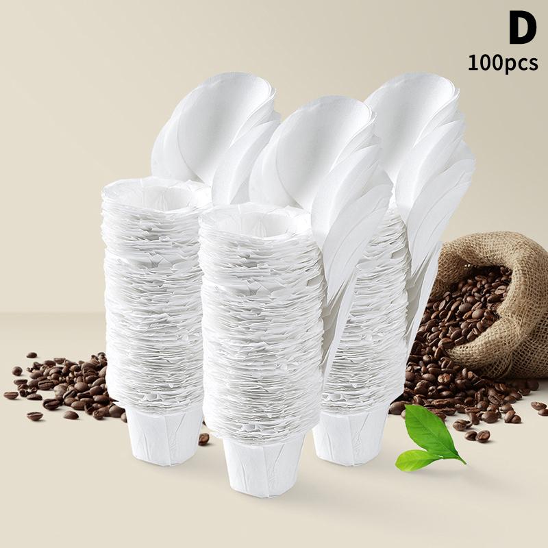 

Одноразовий паперовий кавовий фільтр для багаторазових K-чашок Keurig для кавоварки Keurig, універсальний, для однієї порції кави