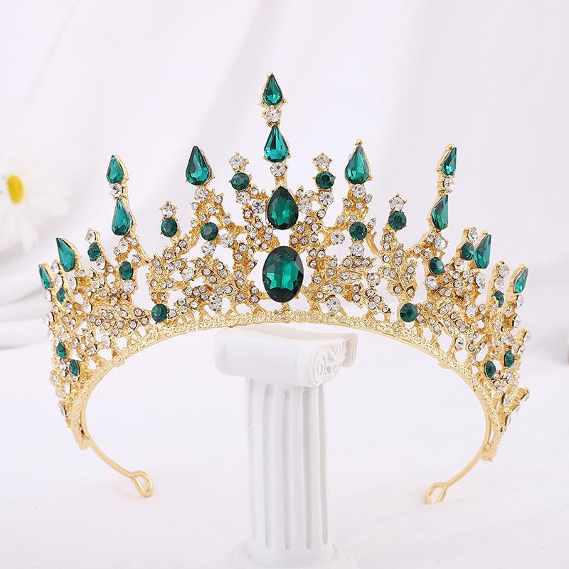 Brautkrone Barlow Strass Kopfschmuck Prinzessin Krone Braut Hochzeit Haarschmuck Hochzeitskleid Zubehör