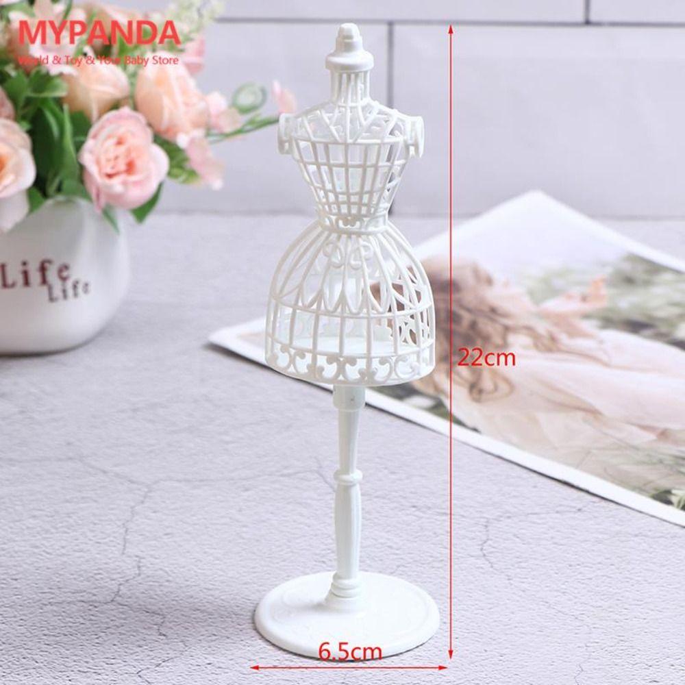 DIY Hollow Out Manikin Dress Holder Doll Display Stand Doll Clothes Rack Holder For Dolls Dress