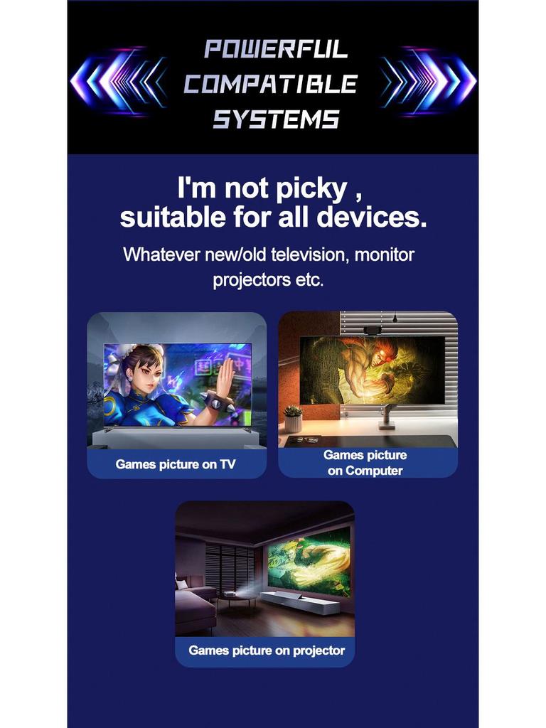 X9PRO Wireless Retro HD TV Game Console - 2.4G, HDMI, PSP, Arcade 3D Games