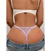 Women's Butterfly Mesh Thong - Sexy and Comfortable Off Shoulder Thong Sexy Lingerie Lace Bow Thong