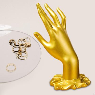 Maniquim Feminino Suporte de Exibição de Joias para Mãos Torre Organizadora Suporte de Mesa Pulseira relógio decoração