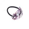 New Fashion  Acetate Hairties for Girls and Women White Blue Colors Rubber Elastic Hair Bands for Pony Hair